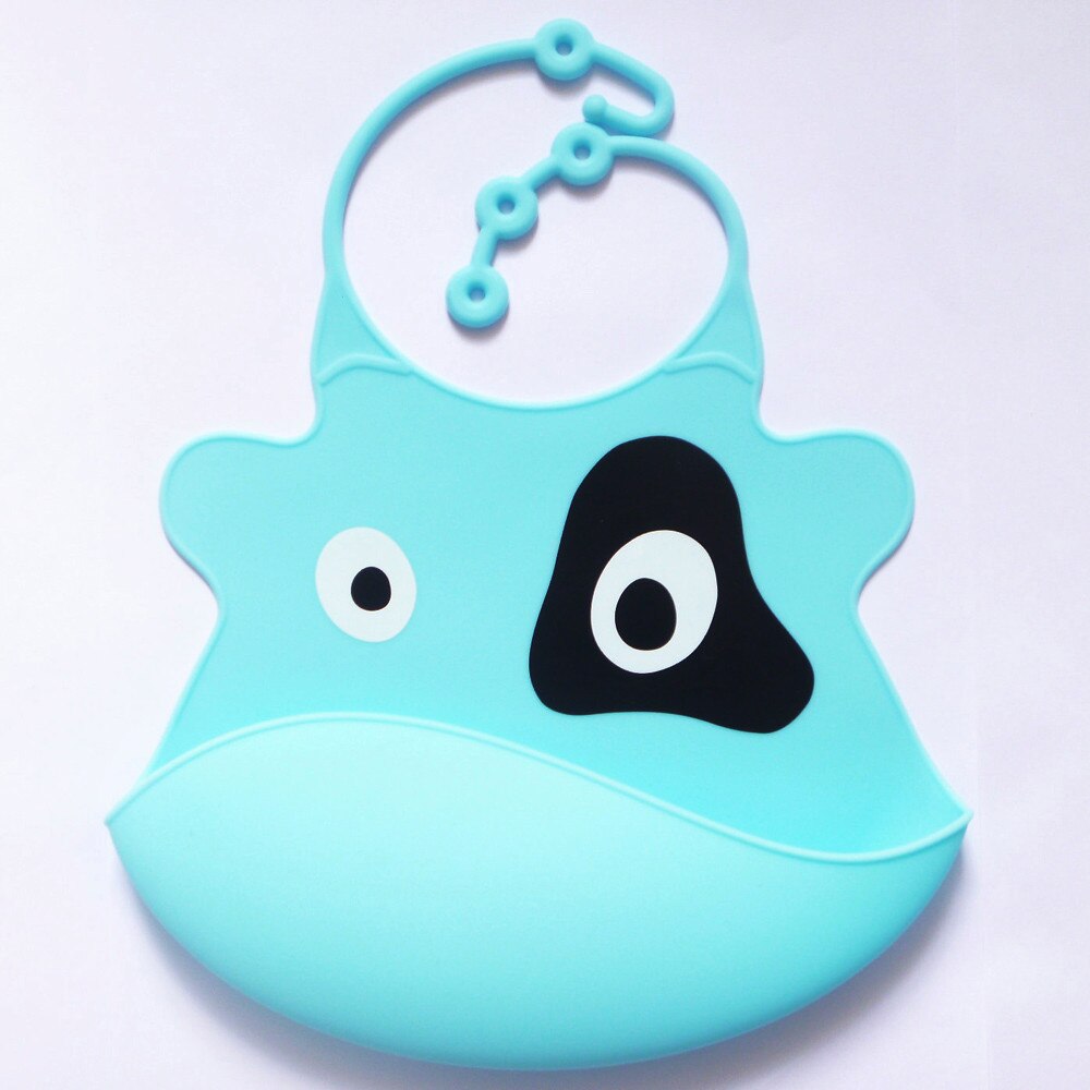 Waterproof Saliva Dripping Bibs Cute Kid Infant Bibs Baby Soft Silicone Bib cute adjustable baby bibs babero con mangas