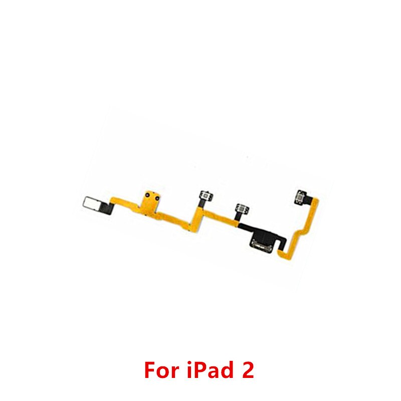 Stumm Schalter Volumen Power-Taste AUF OFF Band Schlüssel Flex Kabel Replacment Reparatur Teile für iPad Air mini 2 3 4 5