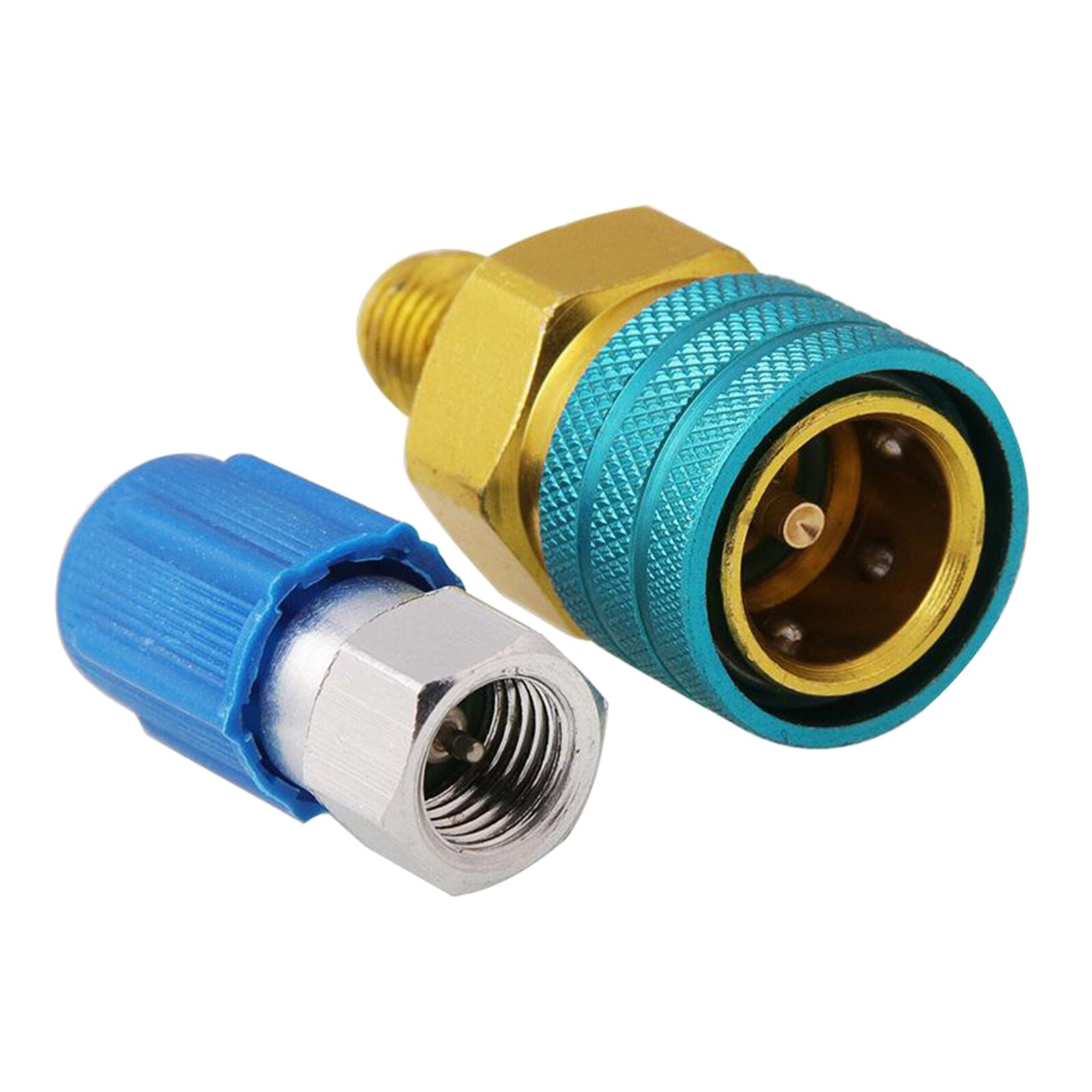 R1234YF to R134A Low Side Quick Coupler, R1234YF Low Side Quick Coupler, R12 to R134A Hose Adapter Fitting Connector
