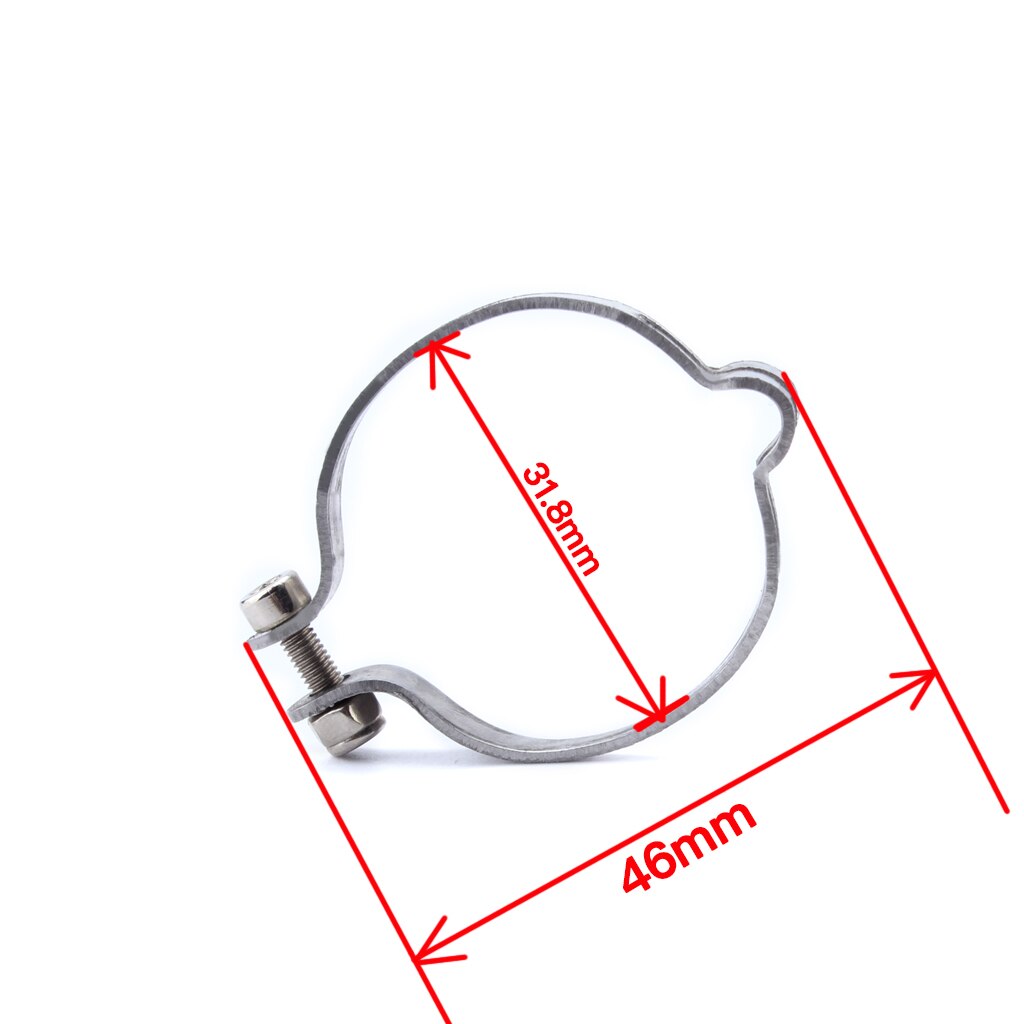 Iron MTB Road Mountain Bike Bicycle Cable Clamps for Brake Cable Housing 3 Size Bicycle Components