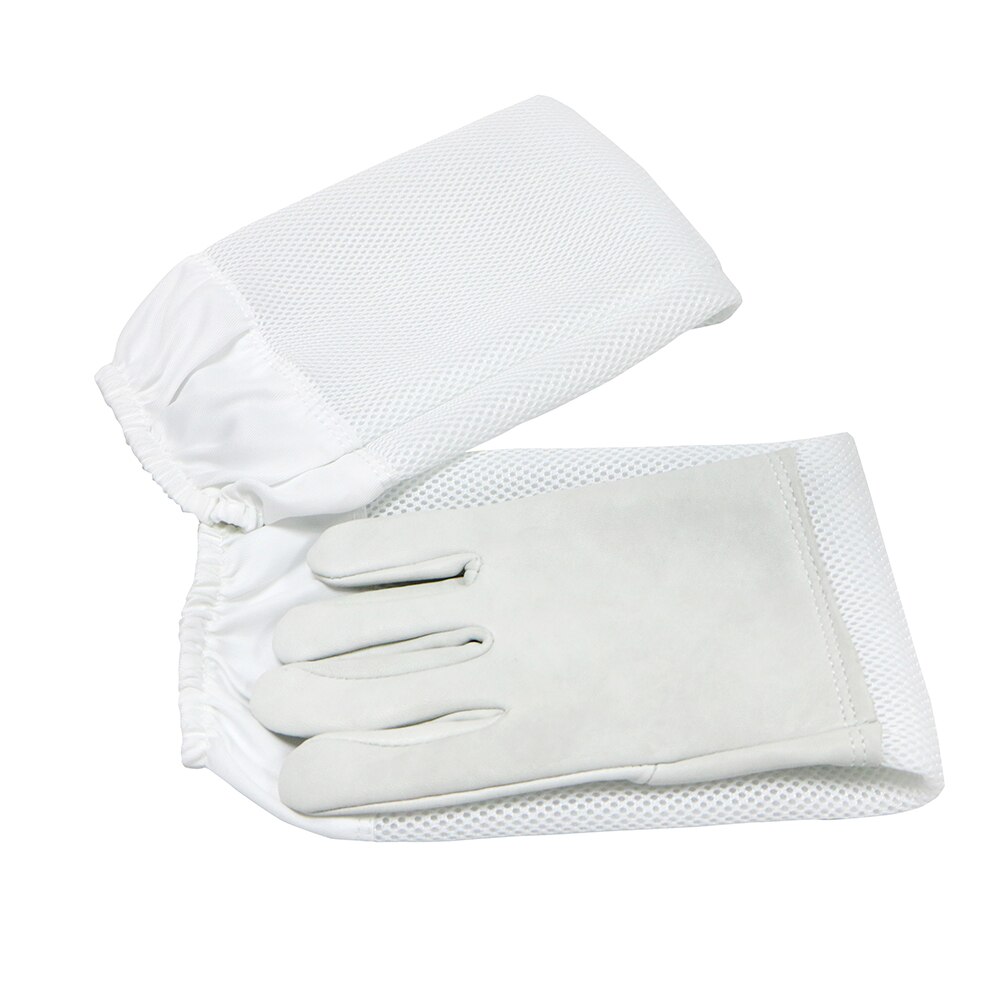 1 paar beefun lange mouwen geventileerde handschoenen beschermende handschoenen voor de bijenteelt touchscreen handschoenen voor de bijenbenodigdheden