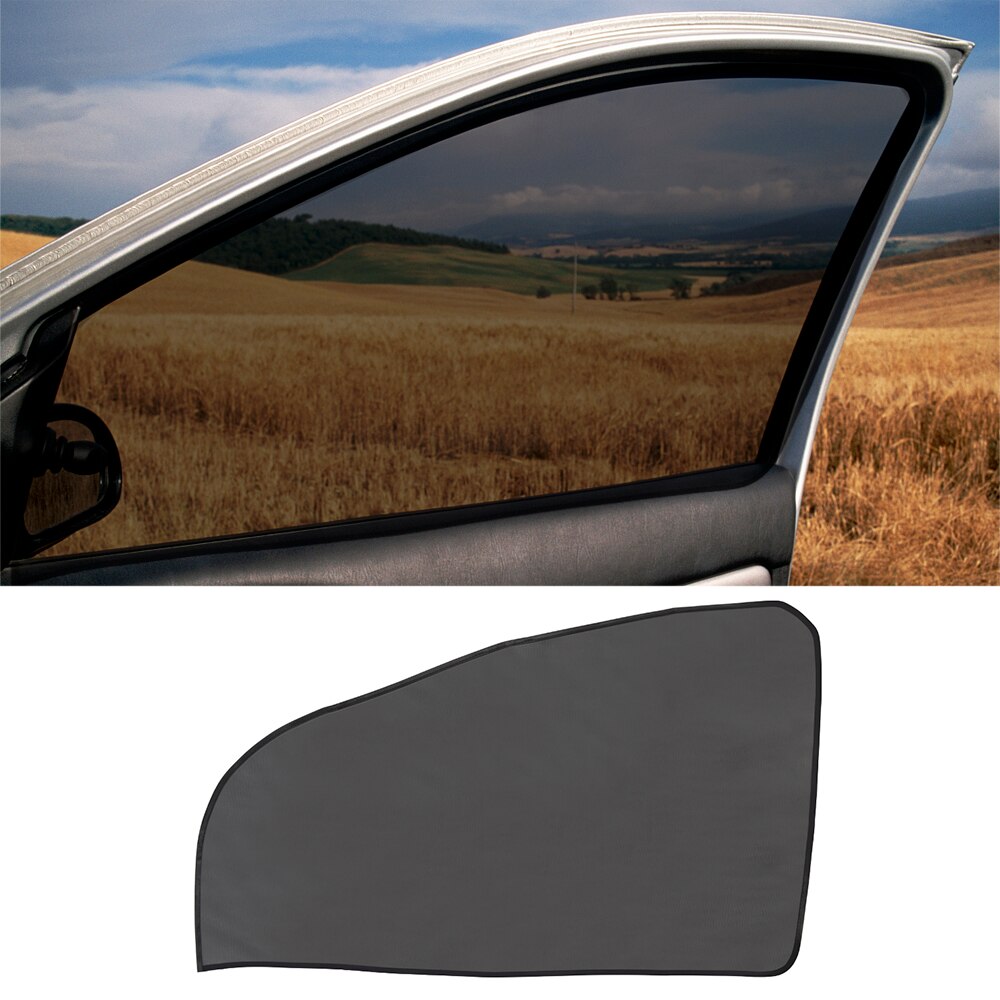 Magnetic Car Sun Shade UV Protection Car Curtain Car Window Sunshade for Fiat Punto Abarth 500 Stilo Ducato Palio Badge