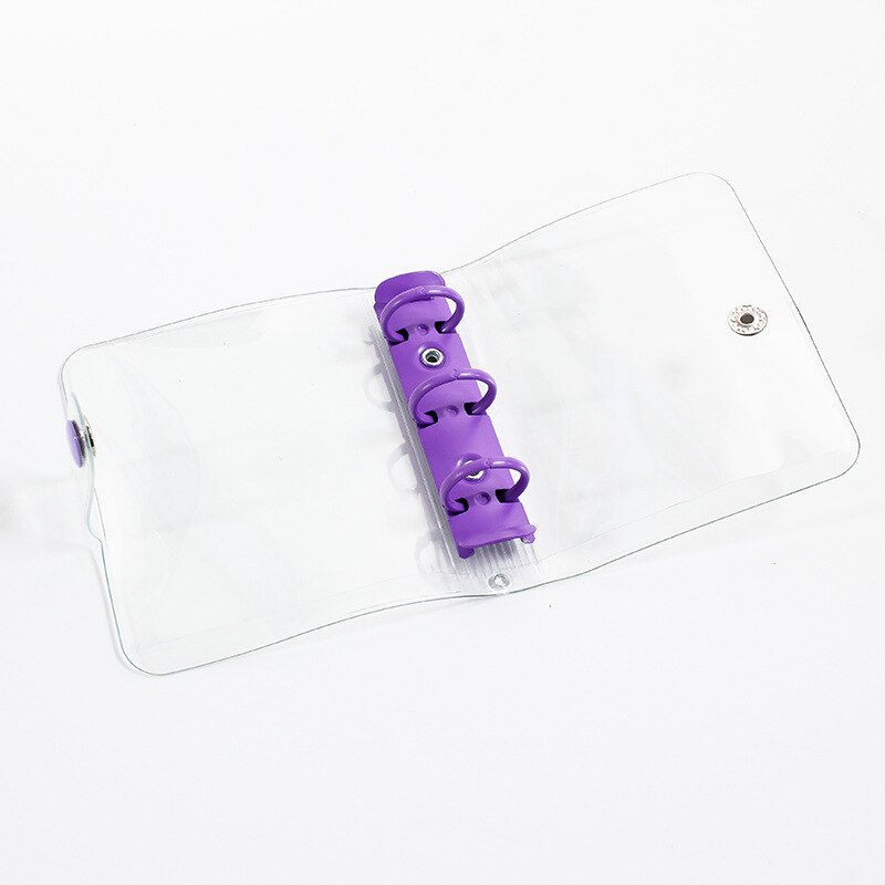 Kawaii Mini Loose- Leaf Notebooks 3 Holes Dairy Paper Refills Spiral Binder Planner Cute Pager Dairy Weekly To Do Planner: Light Grey