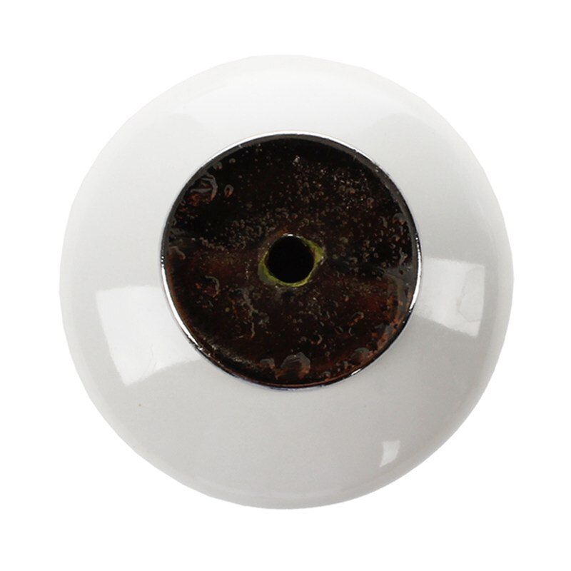Ceramic Door/Wardrobe/Cabinet/Cupboard Knob Handle Drawer White Ideal for cabinet, drawer, door, cupboard, wardrobe, closet,