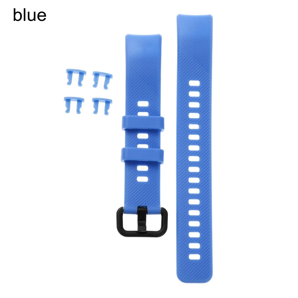 MIIQNUS 1PC Sport Armband ersatz Bunte Klassische Silikon Uhr Band Armband Armband Armband Für Huawei Honor Band 4: blue