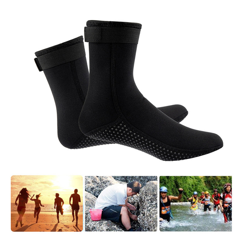 Duiksokken strandlaarzen wetsuit anti-kras antislip warmer zwemmen aan zee 3mm dikke warme snorkelschoenen duiken