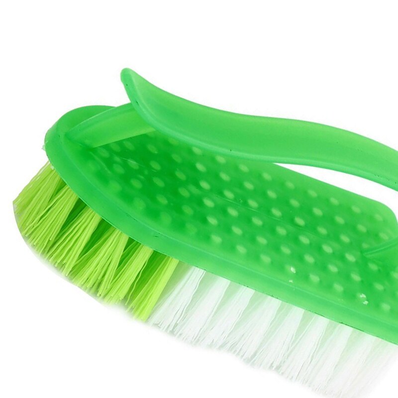 Plastic Clothes Shoes Bristle Scrub Brush Cleaning Tool