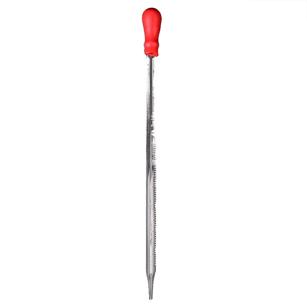 Pipeta cuentagotas de línea de escala de vidrio, gotero de laboratorio, pipeta azul, cabezal de goma, 0,5 ml, 1ml, 2ml, 3ml, 5ml, 10ml: 1pcs 3ml