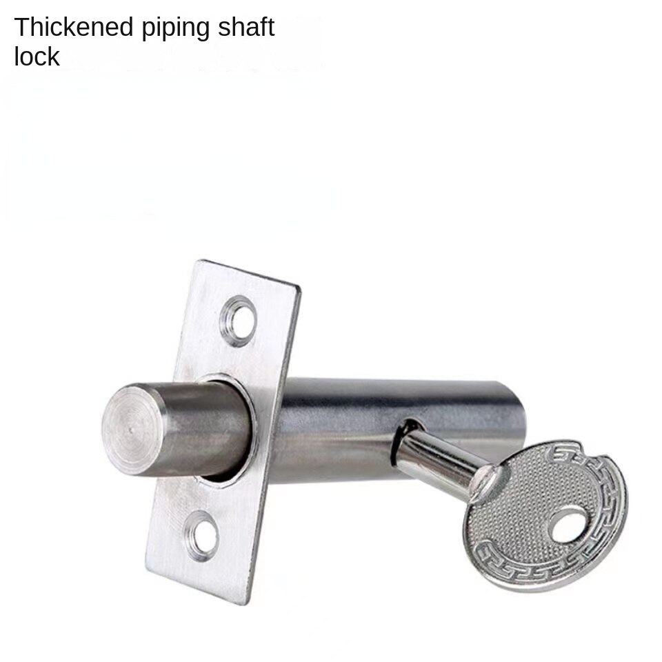 Serrure de puits de tuyau en acier inoxydable, porte dissimulée, tuyau de verrouillage/porte de feu/Escape/allée/serrure Invisible, quincaillerie de porte