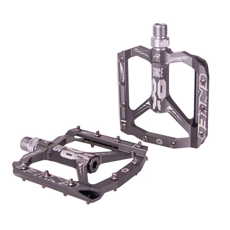 1 Pair Ultralight Aluminum Bicycle MTB Pedal Bearing Mountain Bike Pedals Bike Bicycle Accessories: 4