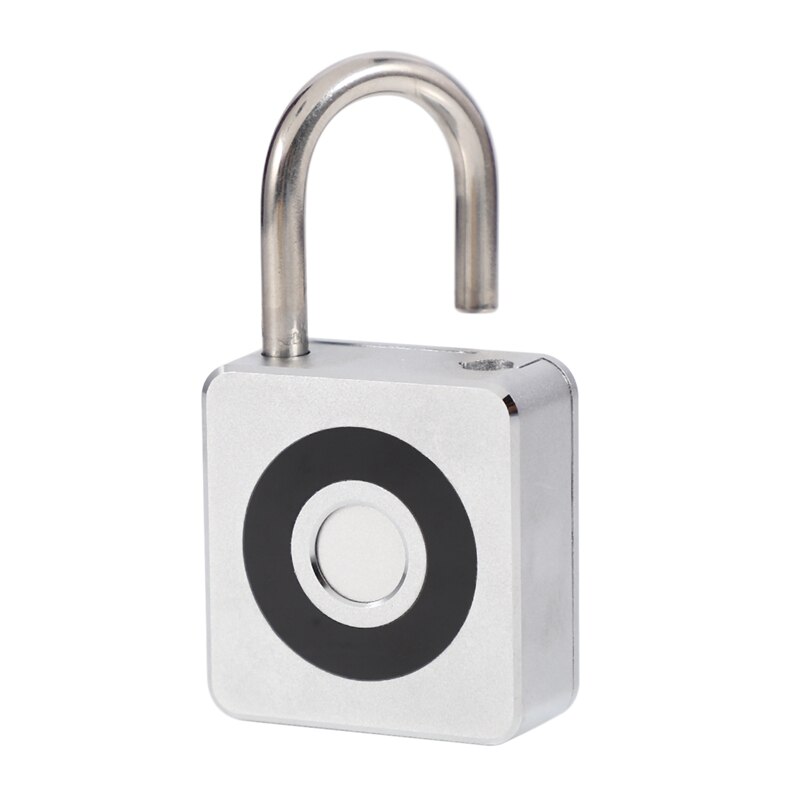 USB Smart Keyless Fingerprint Lock Suitcase Anti-Theft Long Standby Electronic Padlock Alloy Smart Padlock