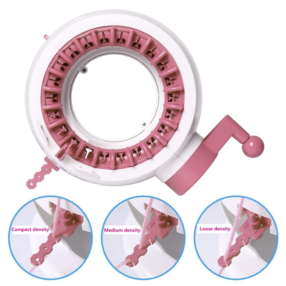 Di lana di Lavoro A Maglia Macchina per Tessere telaio lavorare a maglia per Cappello Della Sciarpa Dei Bambini di Apprendimento Giocattolo Strumenti di Lavoro A Maglia Infila Strumento per Cucire Educativi