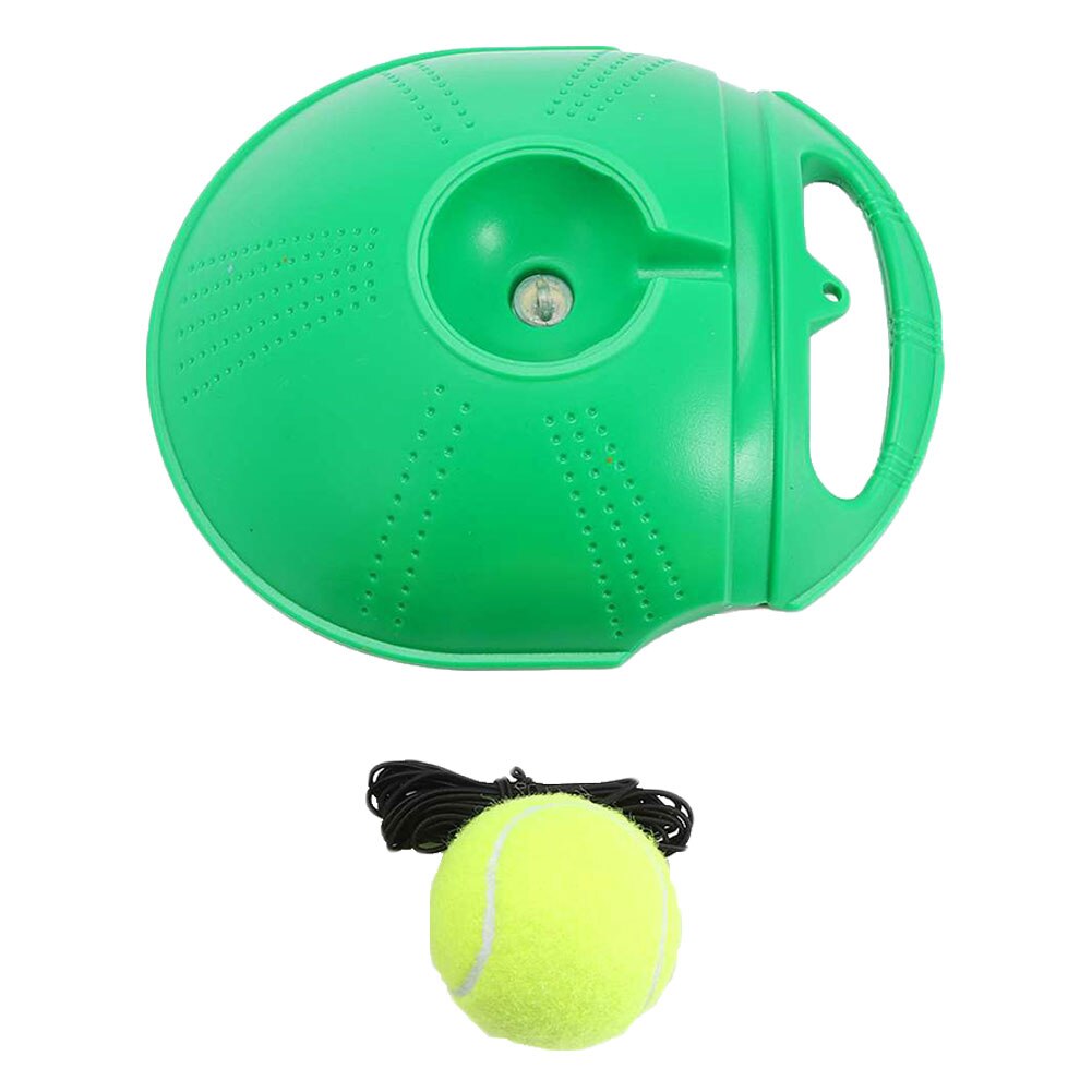 Portable Single Tennis Trainer Self-study Ball Rebound Training Practice Tool Multifunction Exercise Baseboard Sparring Device