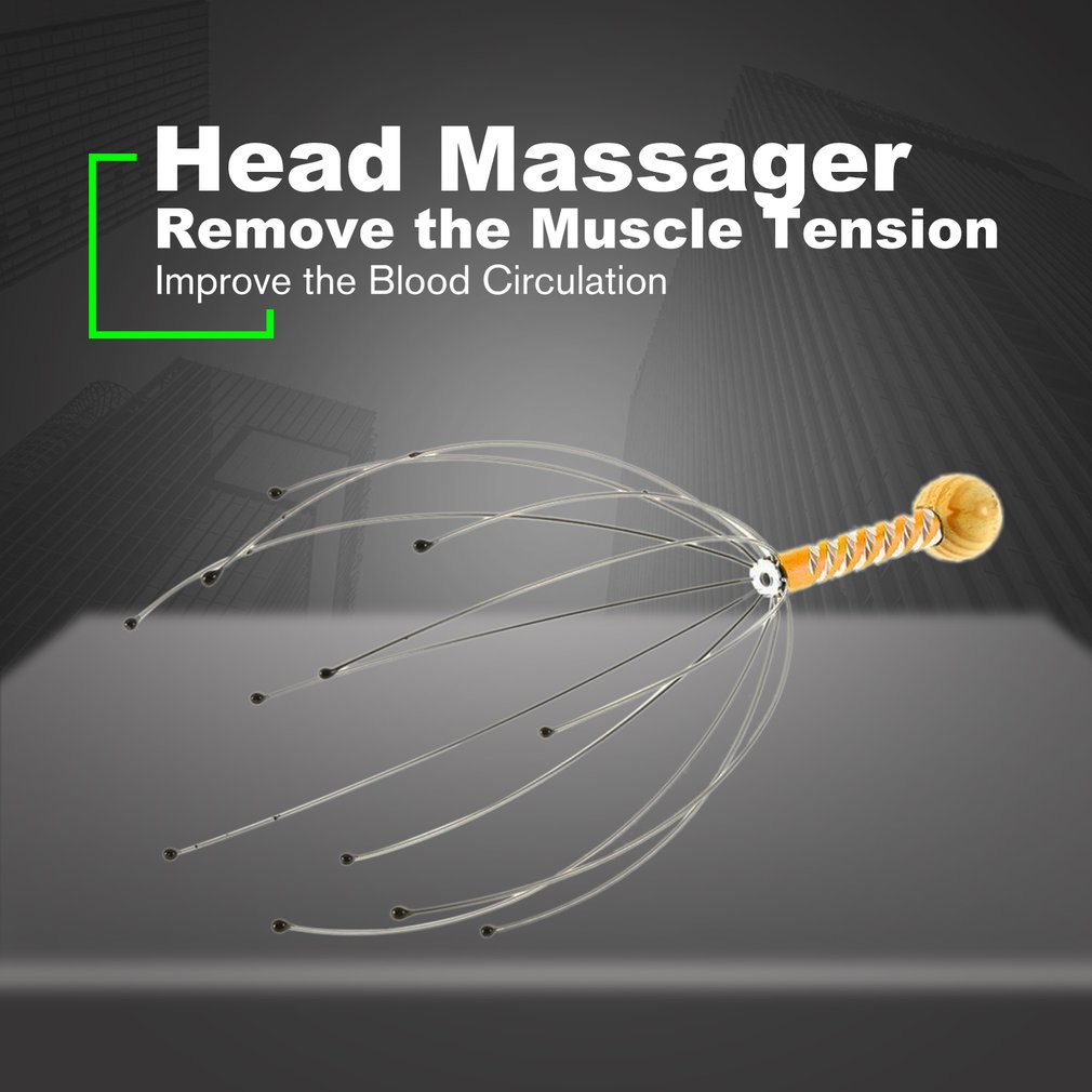 Prylar prylar massageboll massage kroppsverktygset hemmakontor använda hälsovård anti-stress huvudmassager