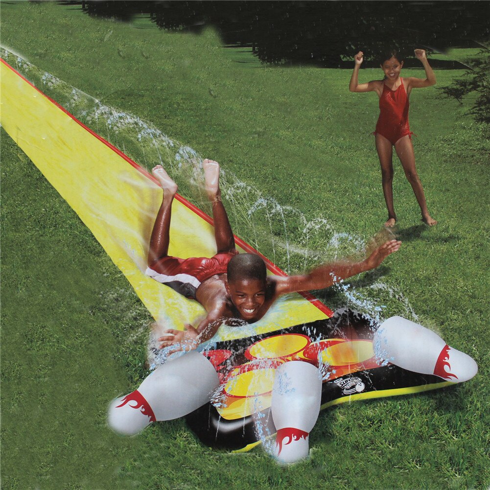 Dubbele Enkele Opblaasbare Water Slide Mat Kinderen Glijbaan Tuin Dubbele Glijbaan Zomer Speelgoed Voor Buiten Surfboar Speelgoed