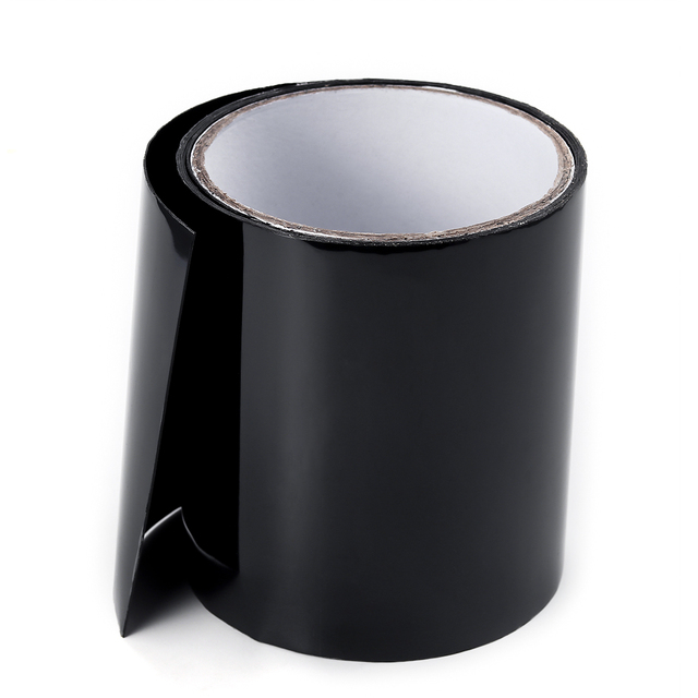150 x 10 cm, superstarkes, wasserdichtes Faserband, stoppt Lecks, versiegelt Reparaturband, Leistung, selbstfixierendes Klebeband, Fiberfix-Klebeband: Black / 20M