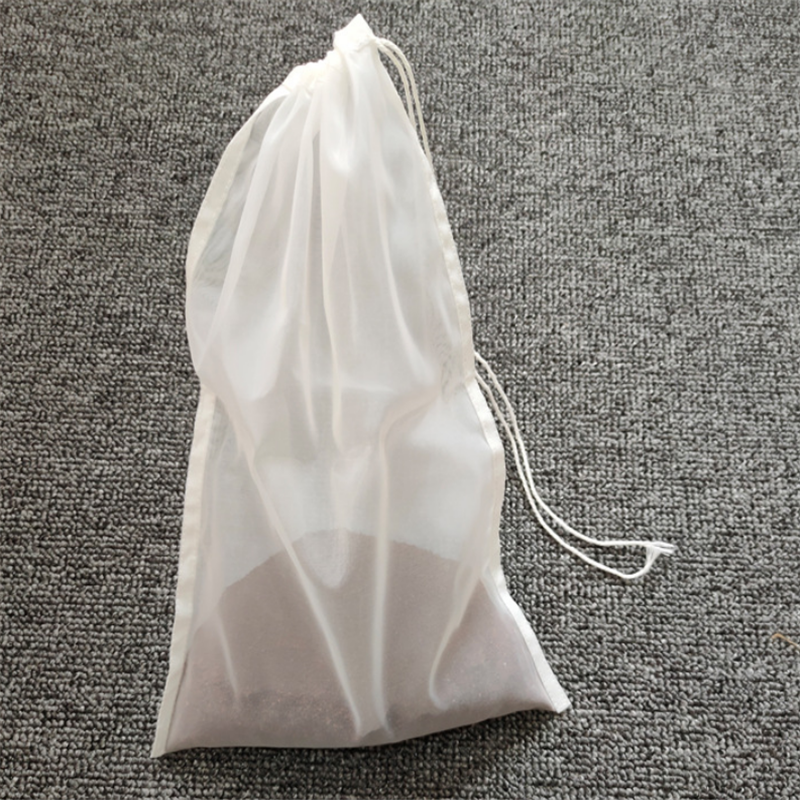 Sojamjölk vin filterpåse nötmjölkspåse te kaffe olja yoghurt filter nät nät kök mat återanvändbar nylon filterpåsar sil