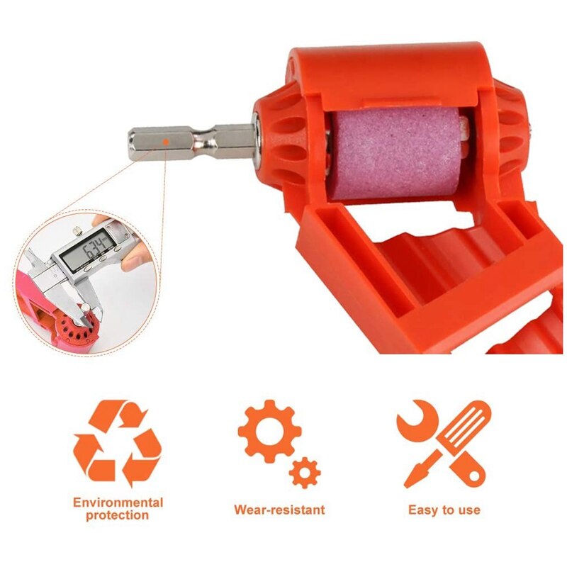 Boor Slijper Draagbare Diamant Boor Slijpen Tool 2 Stuks Inclusief Extra Wrench En Pakking