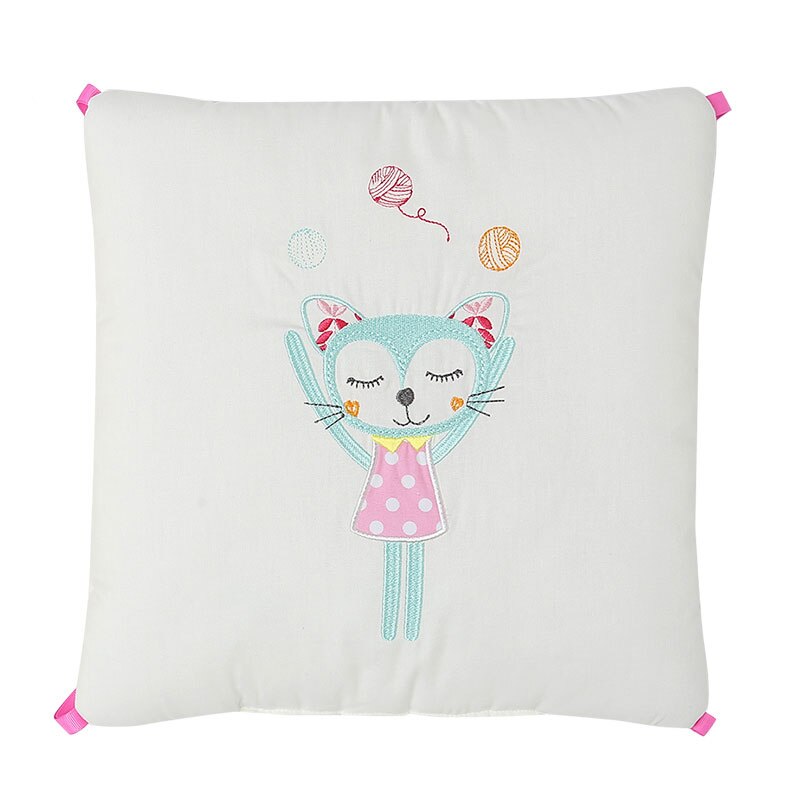 6 pz/impostato Del bambino Culla Culla Paraurti Cuscino Del bambino Neonati Biancheria Da Letto di Sicurezza Traspirante