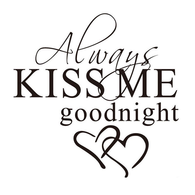 English Letter Wall Stickers Art Words Wall Decals TV Backgound Wallpaper Mural Living Room Bedroom Decoration: D
