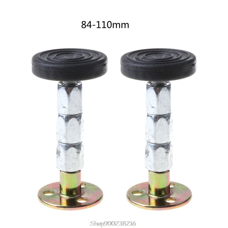 2Pcs Bed Stabilizer Furniture Fixed Bracket Adjustable Wall Stabilizer Self-adhesive Door Stopper Anti-shake D24 20