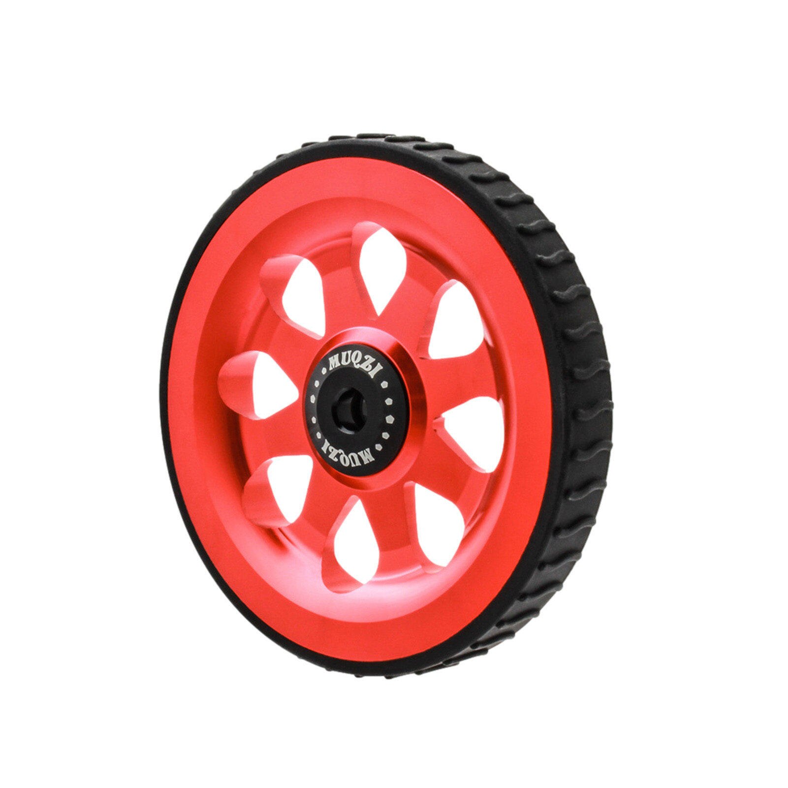 7pcs/set Folding Bicycle Easy Push Wheels Aluminum CNC Bike Easywheel Rear Cargo Rack Extension Rod Telescopic Bar Extender