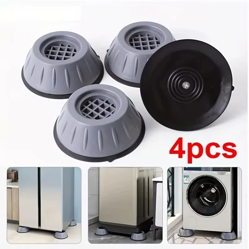 4 stücke Anti Vibration Füße Pads Gummi Matte Slipstop Stille Dämpfer Stehen Universal Waschmaschine Kühlschrank Möbel Fuß Pad