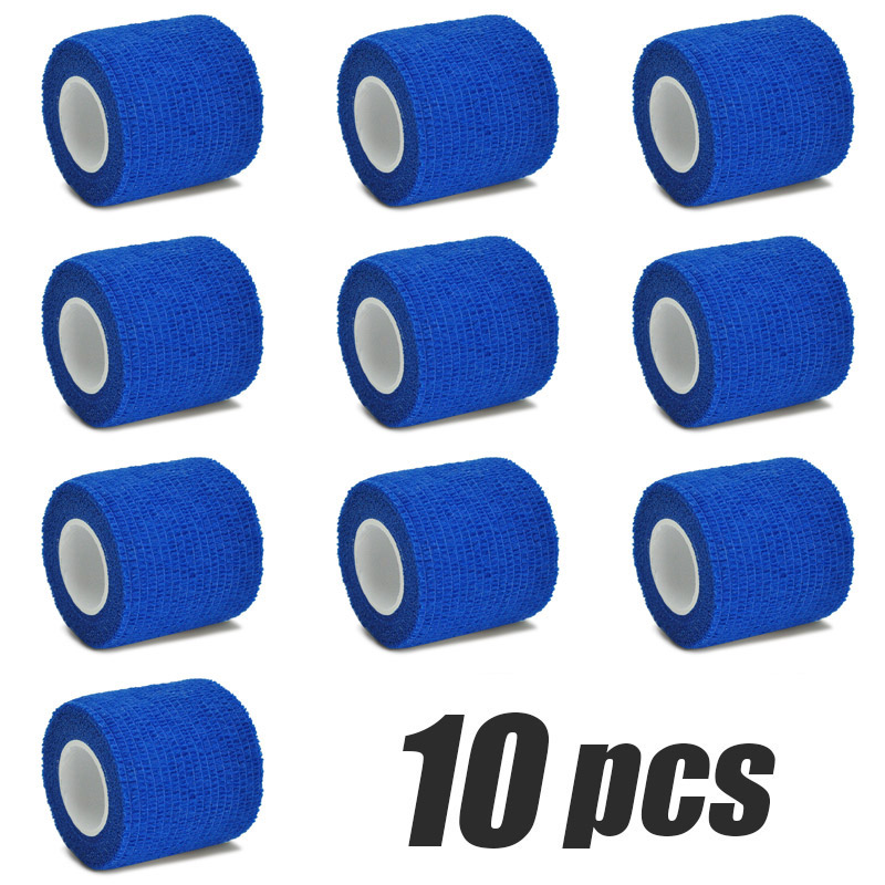 Elastoplast-Bandage élastique auto-adhésif bleu pour le sport, bande ronde pour le soutien du genou, rinçage des doigts, l'hypothèse et épaule, multiple, 4.8m: L / Marron