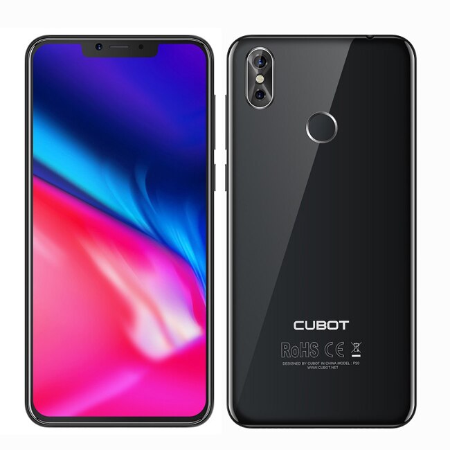 Soporte para tarjeta Sim original p20, bandeja con ranura para tarjeta, para Cubot P20, Android 8,0, 19:9, pantalla de muesca de 6,18 pulgadas, MT6750T, Octa Core, teléfono inteligente