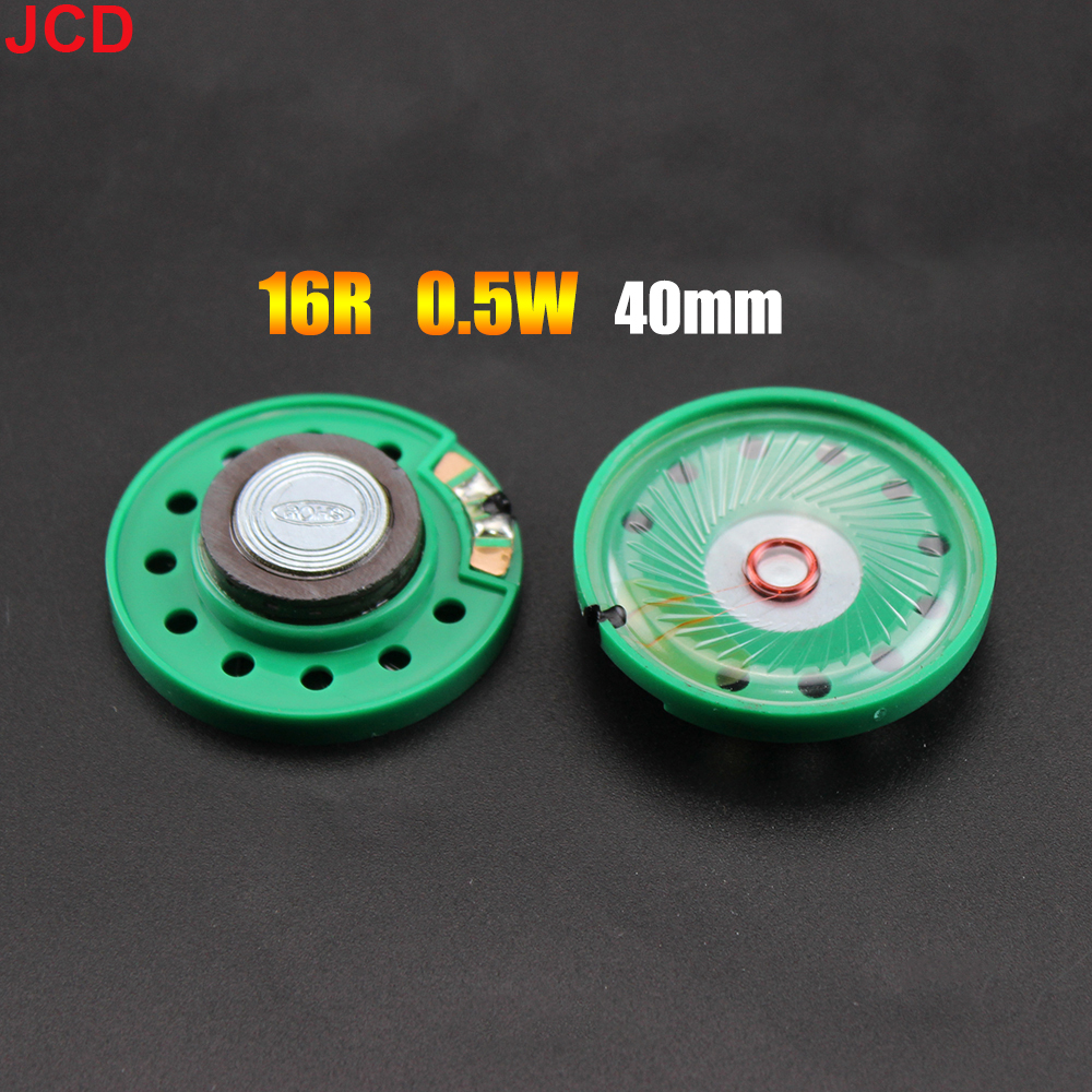 JCD 1pcs 8 /16 / 32Ohm 0.25W 0.5W Ultra-thin Doorbell horn Toy-car horn 8R 16R 32R 20 21 23 27 29 36 40 mm Diameter Speaker: PURPLE