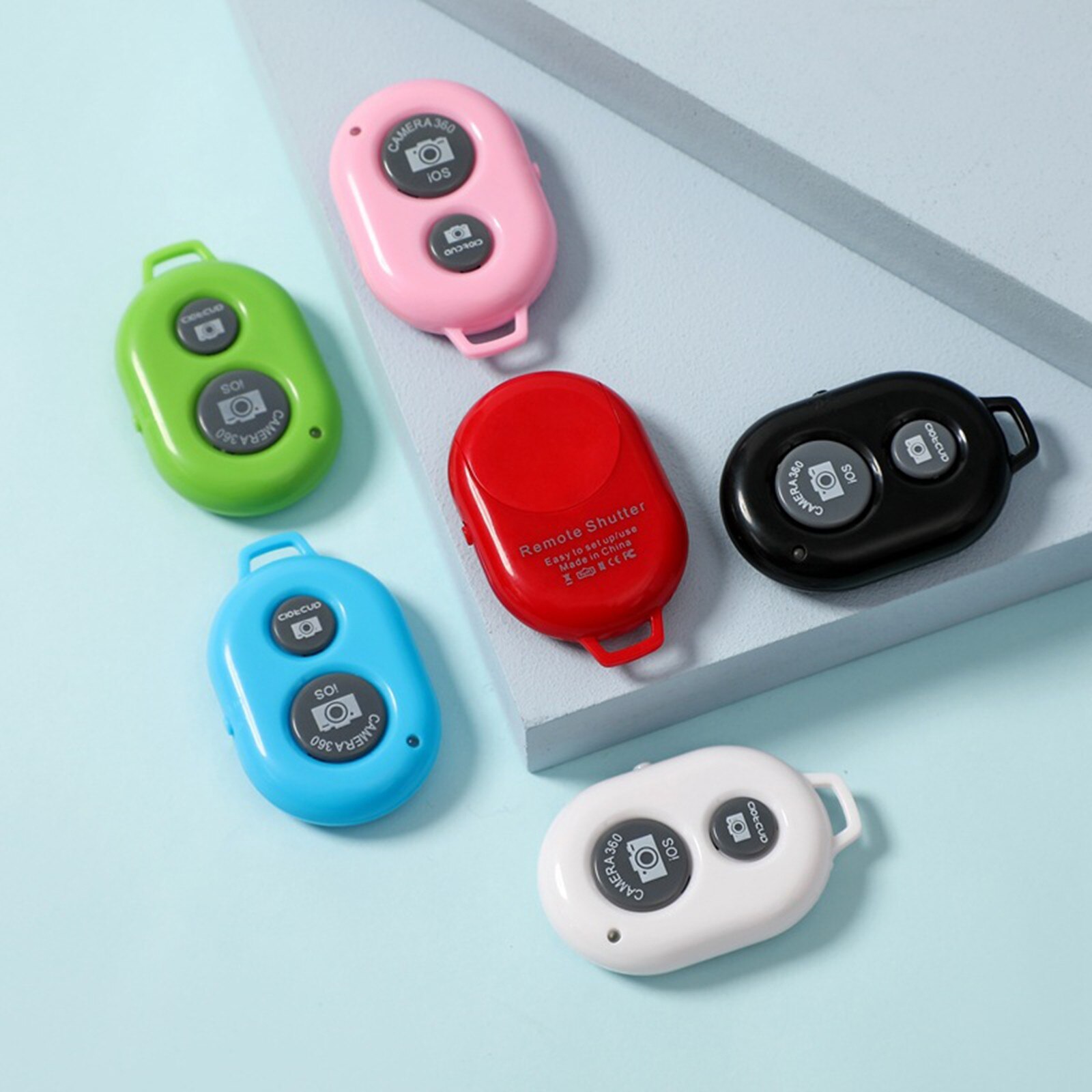 1PC Bluetooth Self Timer Bluetooth Wireless Connection 10m Photography Self-Timer Camera Wireless Bluetooth Shutter Controll