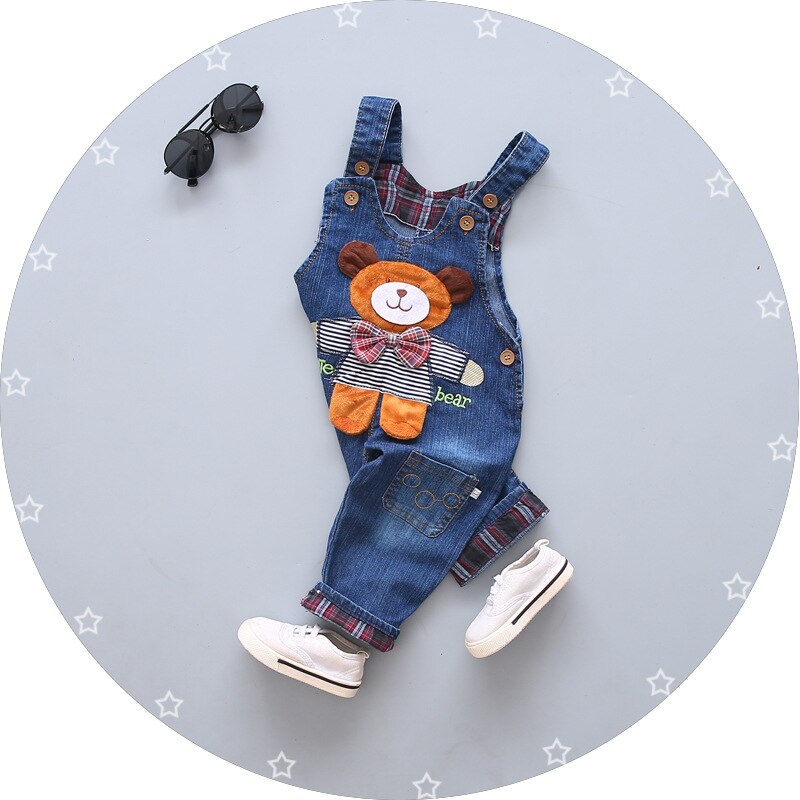 Newborn Toddler Kids Girls Denim Bandge Strap Bib Pants Overalls Romper Jumpsuit Playsuit Clothes 1-3Years