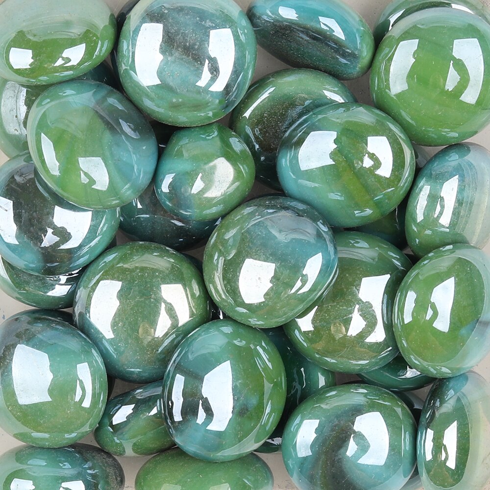 Pierres précieuses en verre opale moyen, 200g/38 pièces, 17-22mm, gouttes de perles, pépites, rouge Orange Opaque, bricolage, mosaïque, artisanat