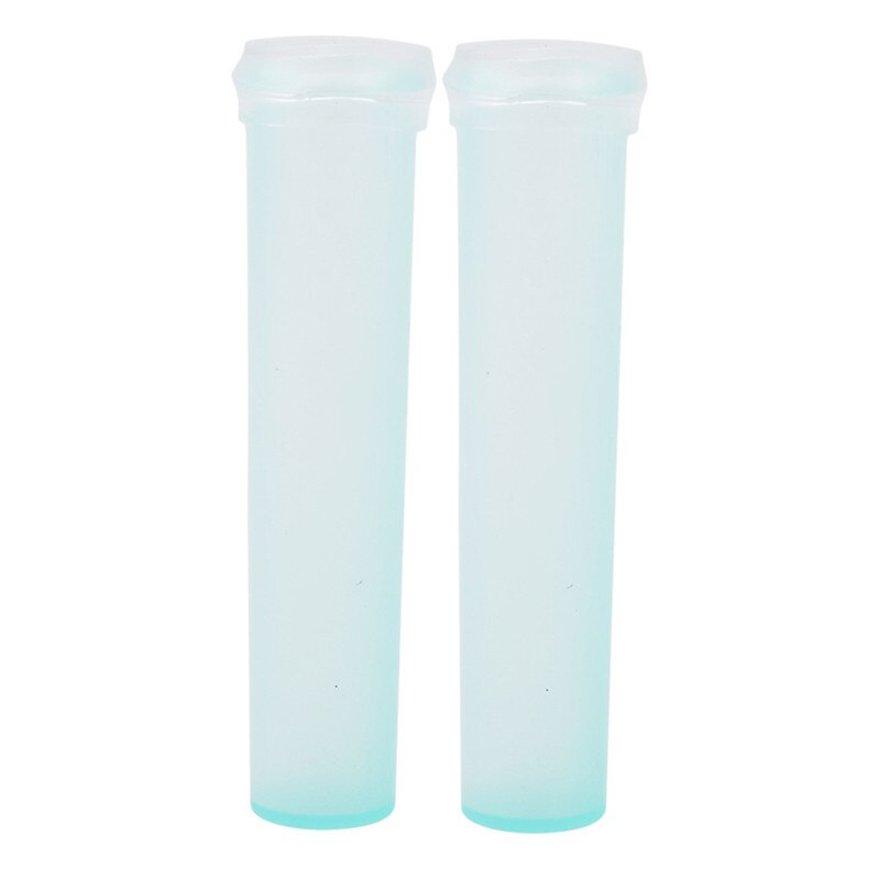 100 stuks plastic bloemenwaterbuis met dop om wortelstokken vers te houden, voedingsbuis voor bloemen, hydrocultuurcontainer voor het planten van bloemen