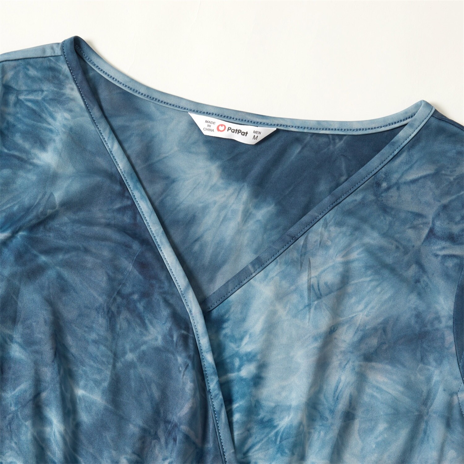 PatPat – pantalon à bretelles imprimé, vêtement de maternité décontracté, teinture par nouage