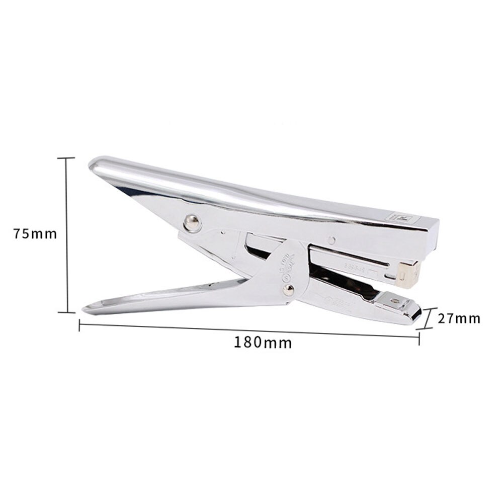 Hand-held Metal Stapler Force Saving Office Binding Machine Durable High Capacity Anti-rust Repair Book Tool Binding Stapler