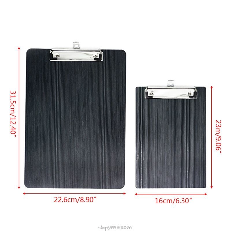 Portable A4 A5 Wooden Writing Clipboard File Hardboard Document Holder Office Stationery F24 21