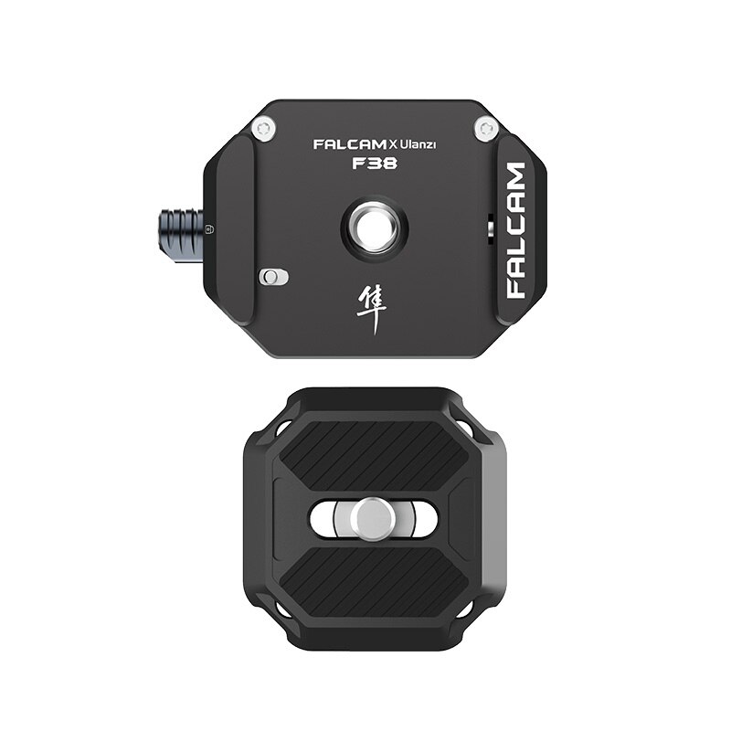 Ulanzi FALCAM F38 Universal Gimbal Arca Swiss Quick Release System Quick Release Plate Clamp Quick Switch For DSLR Camera Tripod: gray
