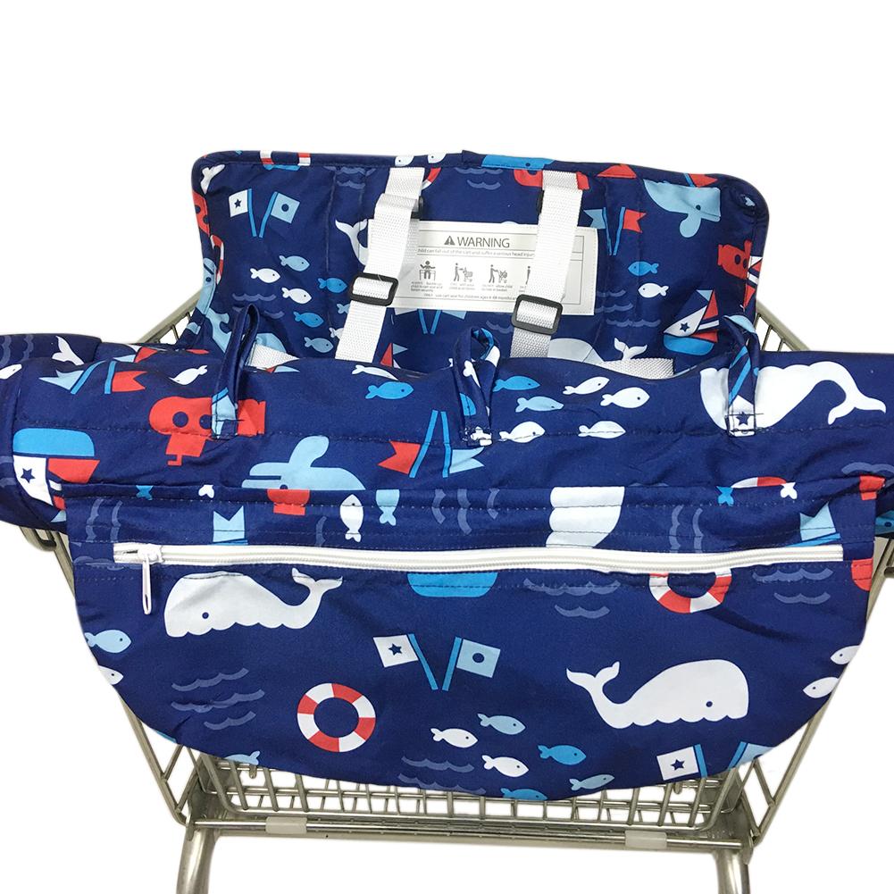 1 pc Baby Kind Supermarkt Winkelwagentje Zitkussen Stoel Kussen Bescherming Veilig Reizen Draagbare Kussen