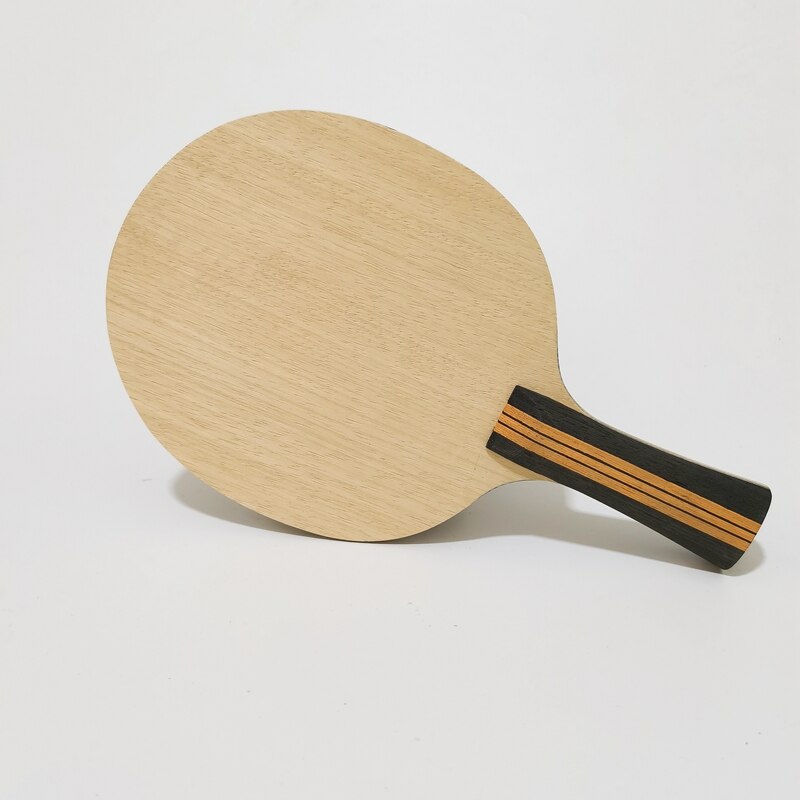 Acoustic Table Tennis Blade 5 Ply Wood With ALC Carbon Fiber Offensive Long Handle Ping Pong Bat Paddle Fast Attack Loop: FL Handle