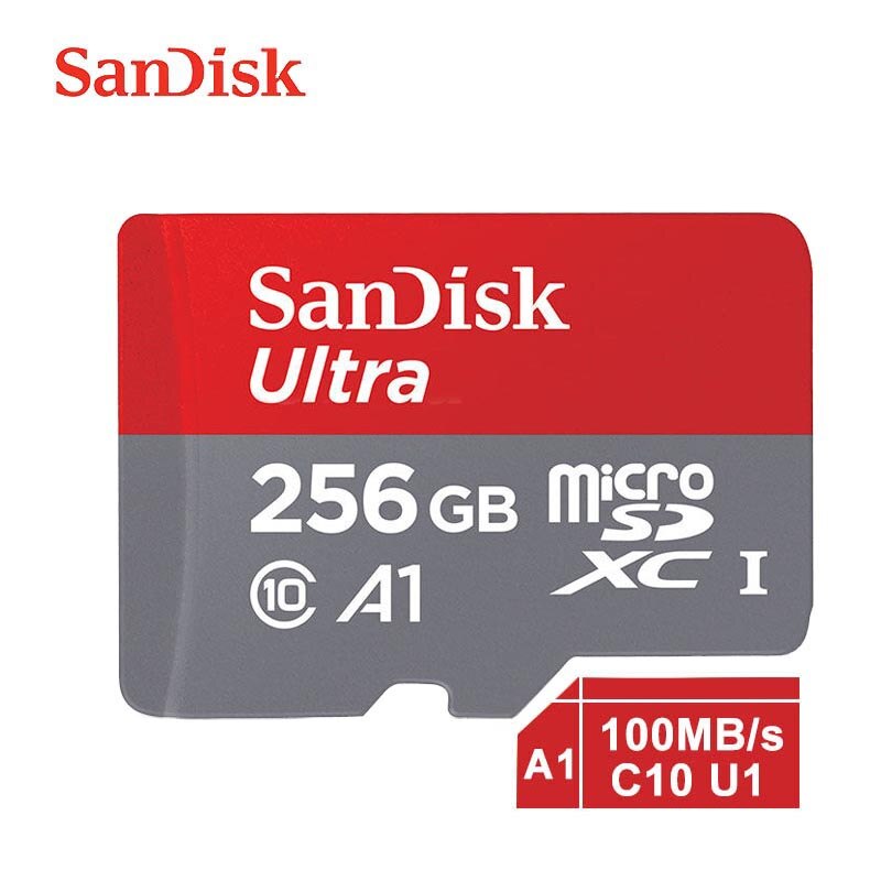 original SanDisk micro sd card combine 16GB 32GB 64GB 128GB Memory CardMax 80M/s Contains card reader adapter: 256GB