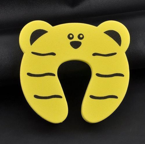 2Pcs Kids Baby Cartoon Animal Jammers Stop Edge & Corner for Children Guards Door Stopper Holder lock Safety Finger Protector: Tiger