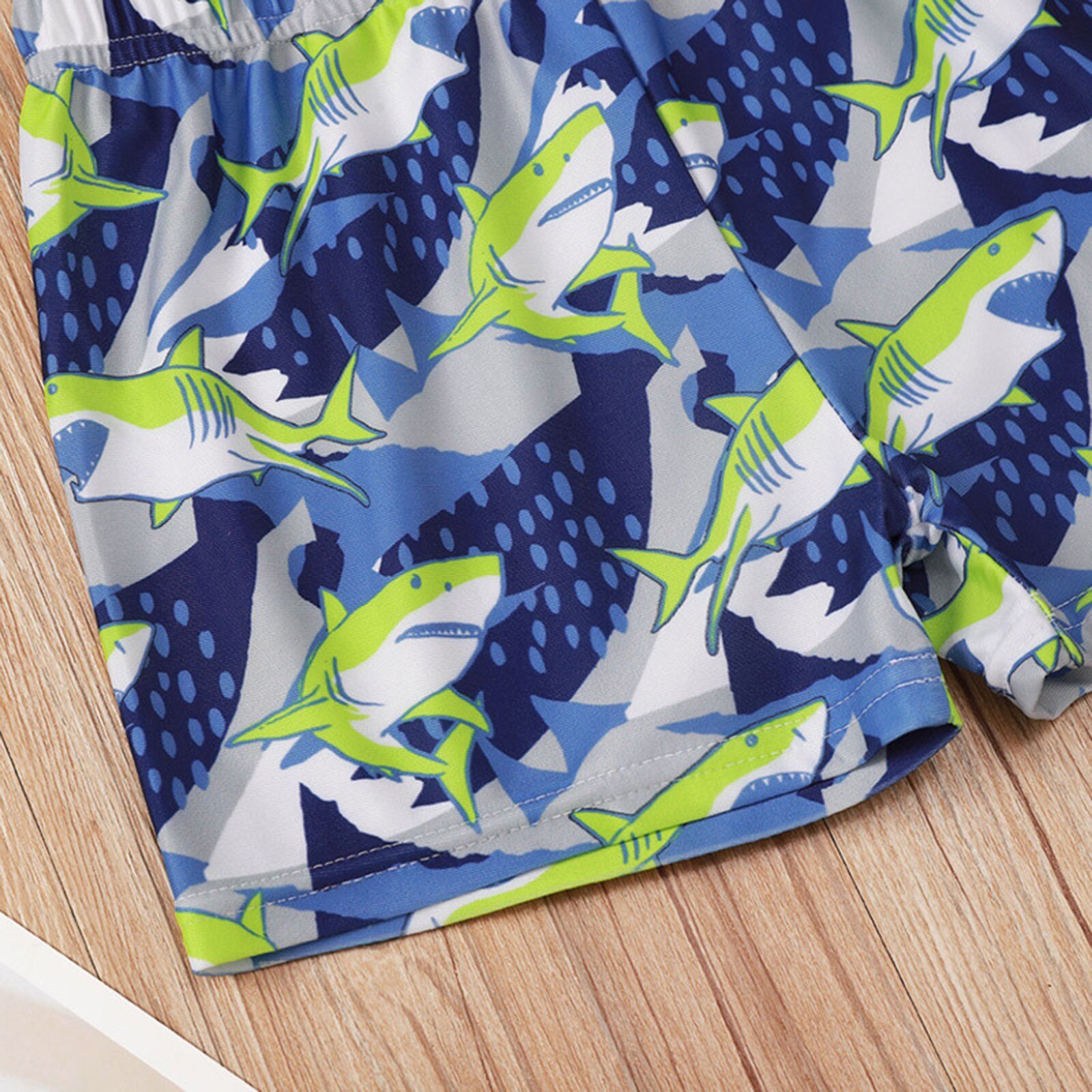 Baby Kleding Zomer Kids Jongens Oceaan Dier Print Strand Zwembroek Shorts Baby Jurk Peuter Jurken Voor Baby Meisjes