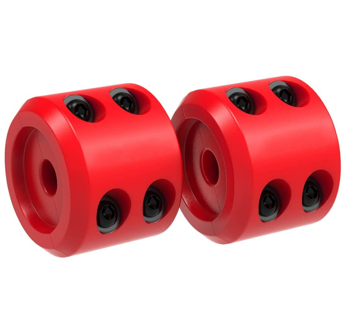 Winch Cable Hook Stopper for less than 6000lbs winch: Red