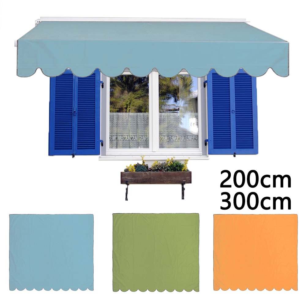 Vanntett solskjerming seil hage terrasse solkrem markise baldakin skjerm uv blokk hage terrasse basseng skygge seil markise camping shad