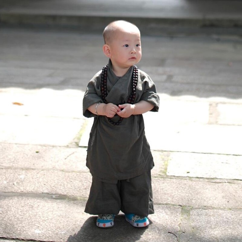 Buddhist monk robes clothing costume shaolin monk clothing buddhist monk clothes uniform meditation clothing TA523