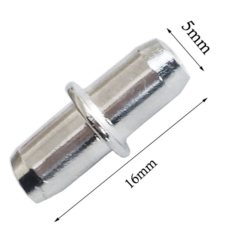 5mm hyllepinner/ hylle og støtte/ hyllepinner , 100 stk maskinvare