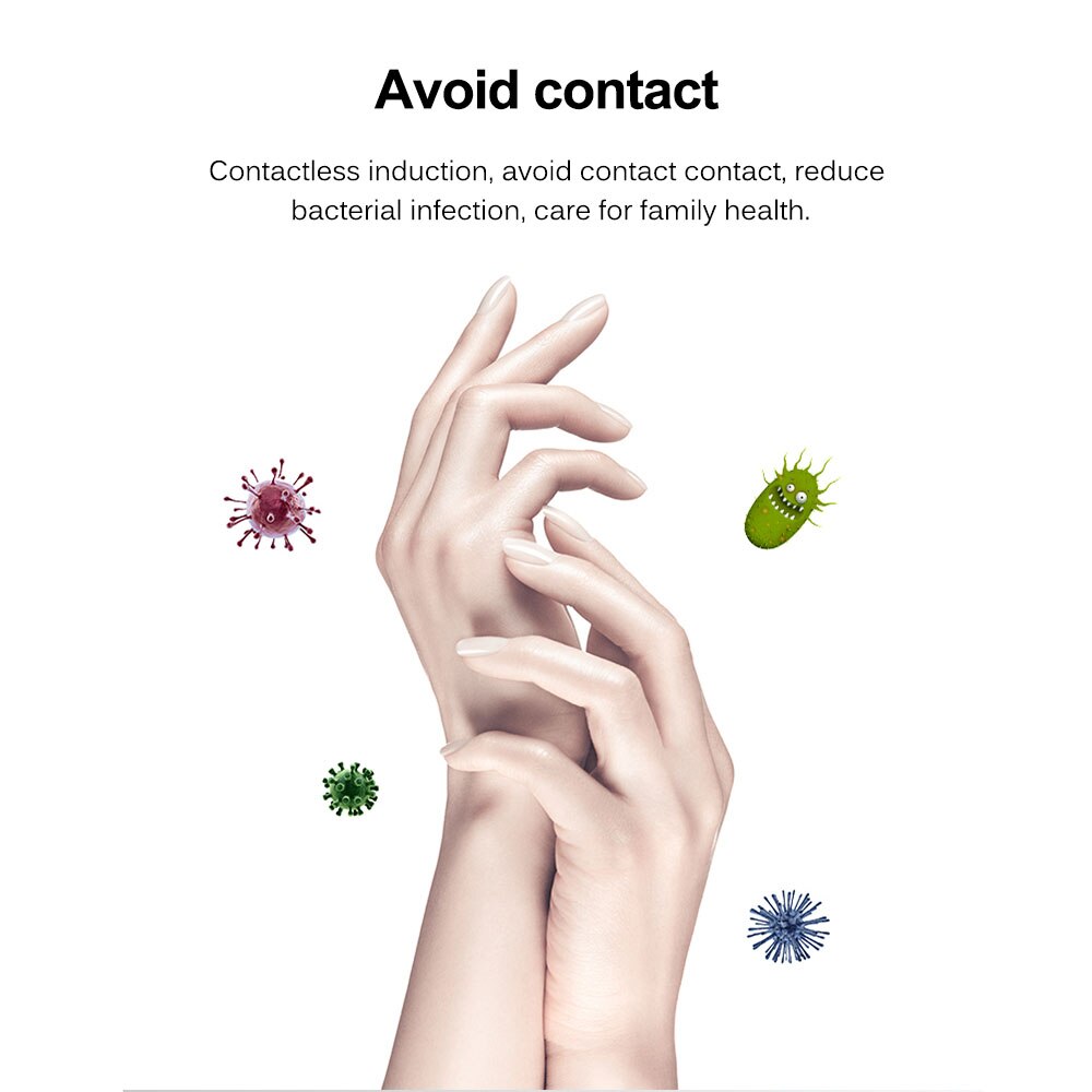 Liquid Soap Dispenser 400Ml Automatic Intelligent Sensor Induction Touchless ABS Hand Washing Dispensers For Kitchen Bathroom