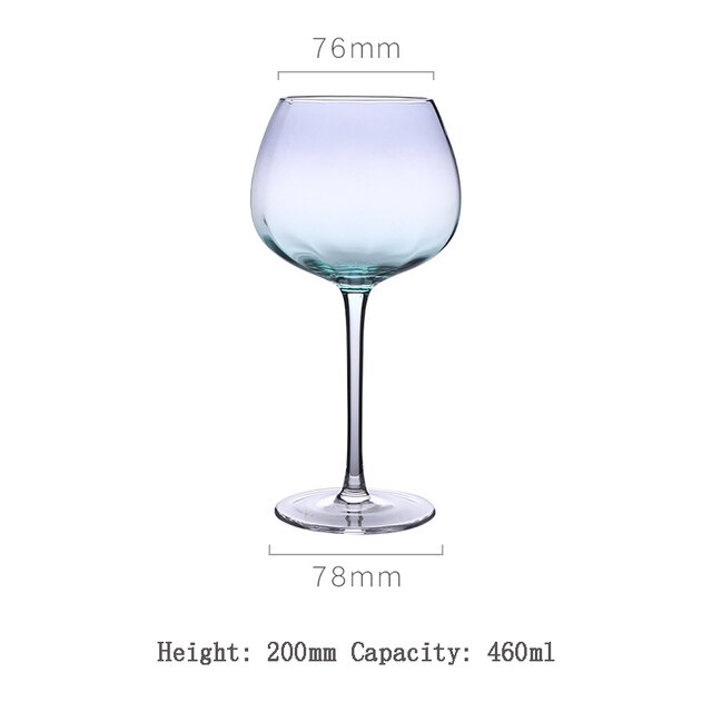 Verre à vin arc-en-ciel de couleur cristal, pour la cuisine et les produits ménagers: Apple cup B