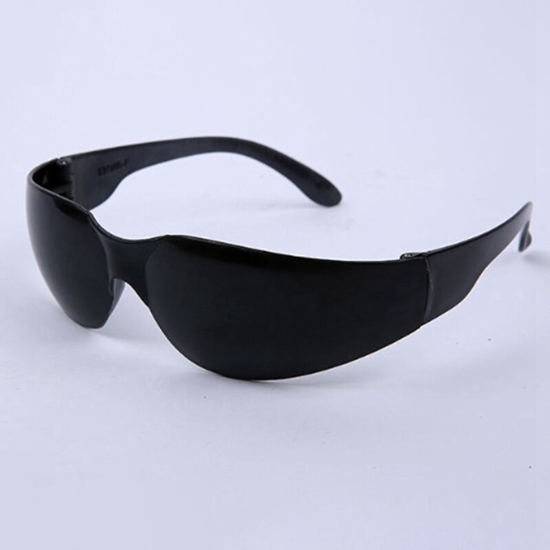 Gafas de soldadura fotoeléctrica antifuertes, lentes de protección para soldadura eléctrica, color negro